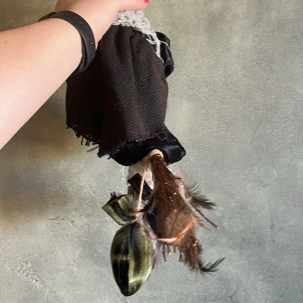 Charming Hanging Witch Decoration